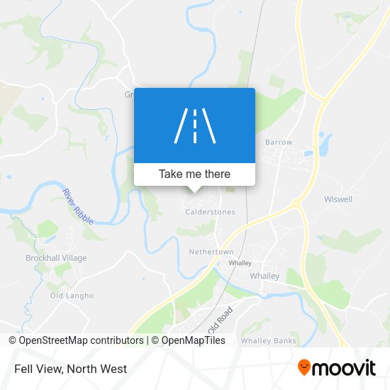 Fell View map