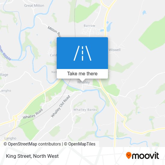 King Street map