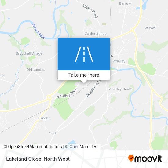 Lakeland Close map