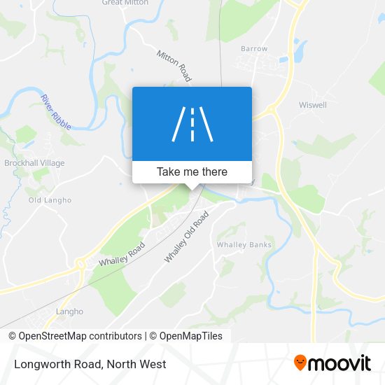 Longworth Road map