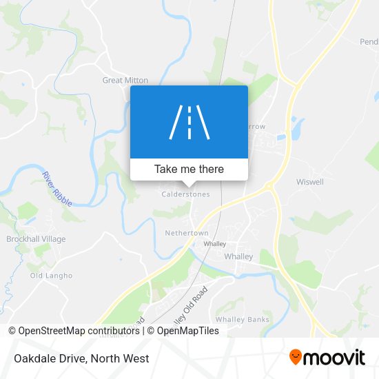 Oakdale Drive map