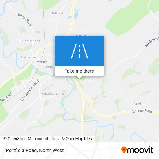 Portfield Road map