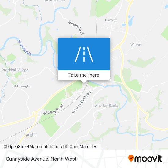 Sunnyside Avenue map