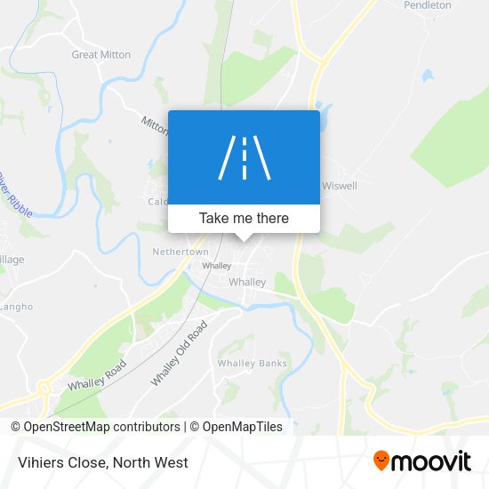 Vihiers Close map