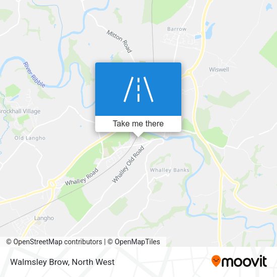 Walmsley Brow map