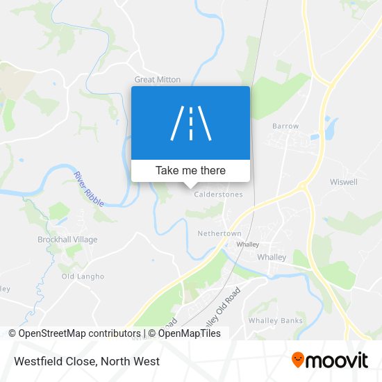 Westfield Close map