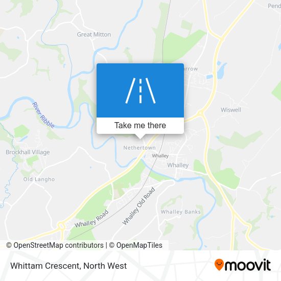 Whittam Crescent map