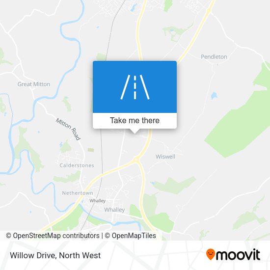 Willow Drive map