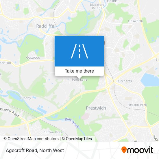 Agecroft Road map