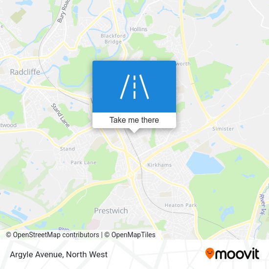 Argyle Avenue map