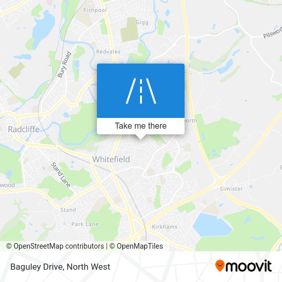 Baguley Drive map