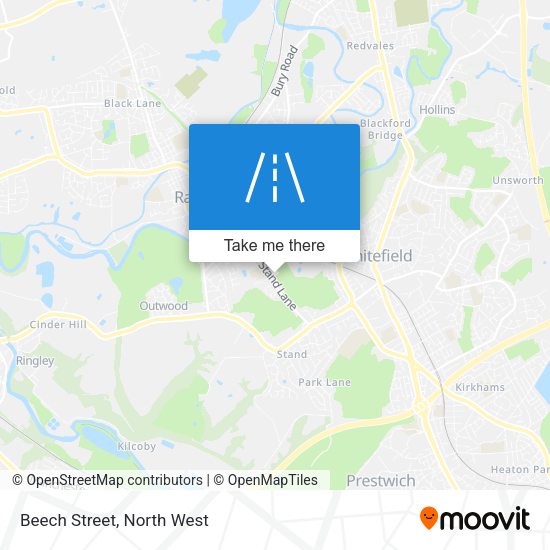 Beech Street map