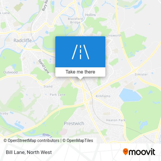 Bill Lane map