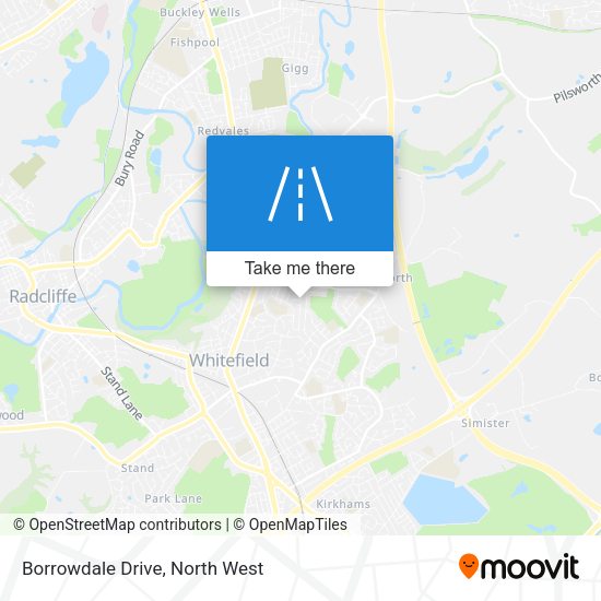 Borrowdale Drive map