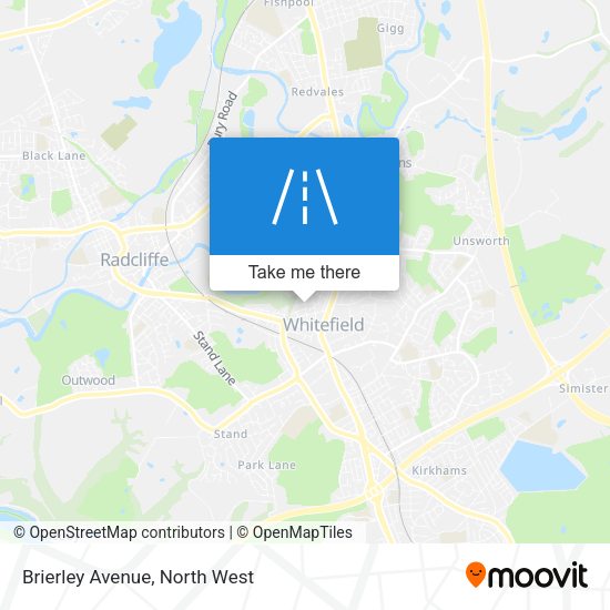 Brierley Avenue map