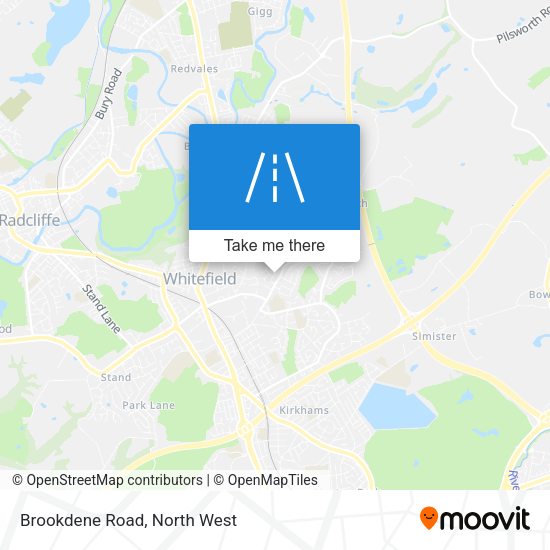 Brookdene Road map