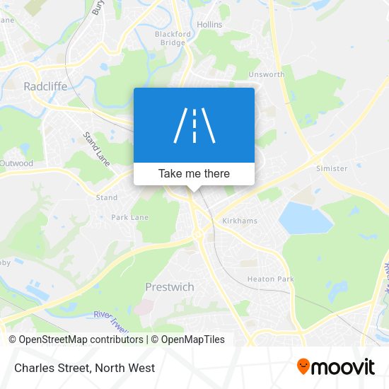 Charles Street map