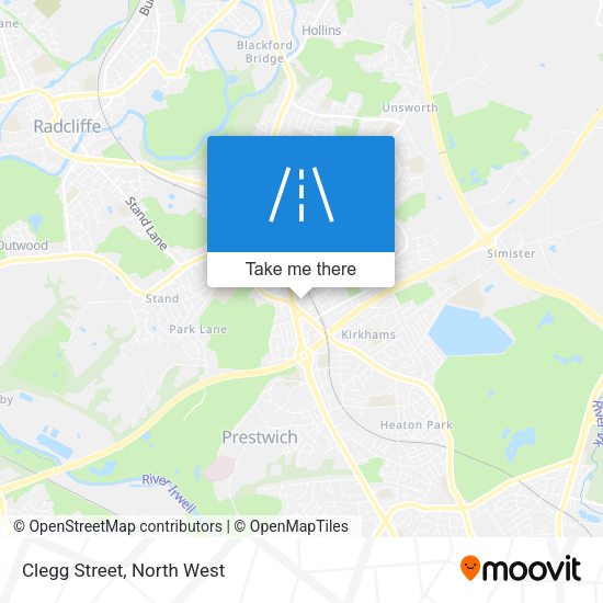 Clegg Street map