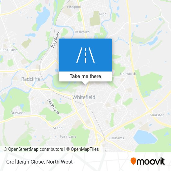 Croftleigh Close map