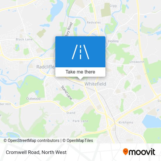 Cromwell Road map