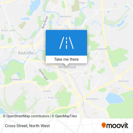 Cross Street map