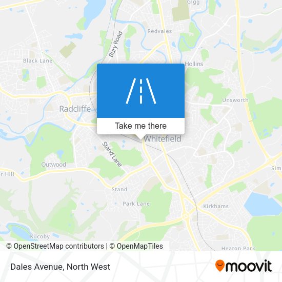 Dales Avenue map