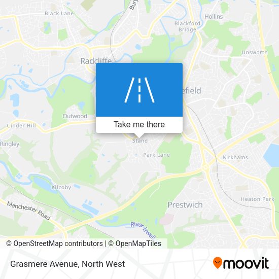 Grasmere Avenue map