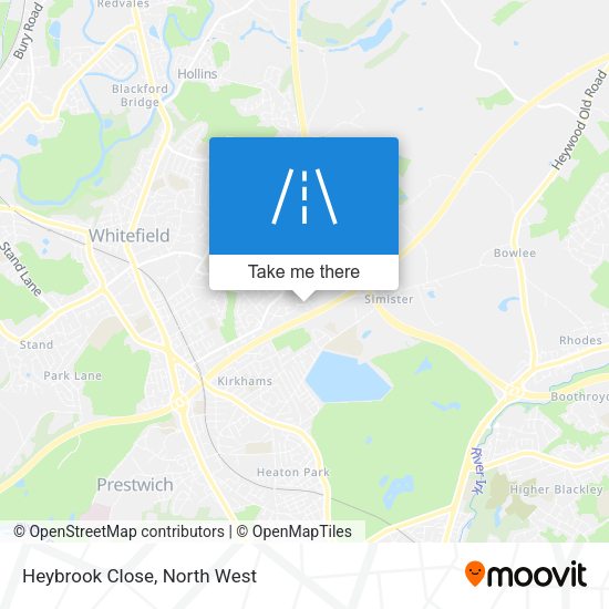 Heybrook Close map