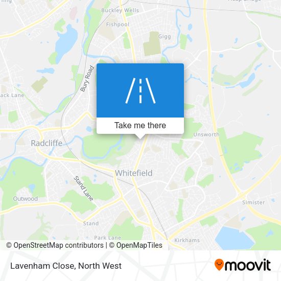 Lavenham Close map