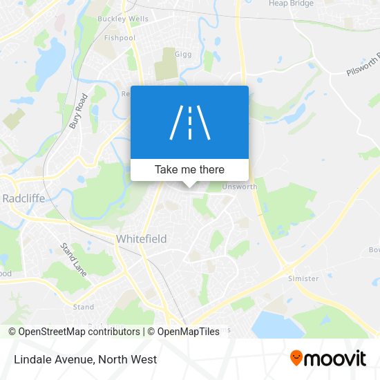Lindale Avenue map