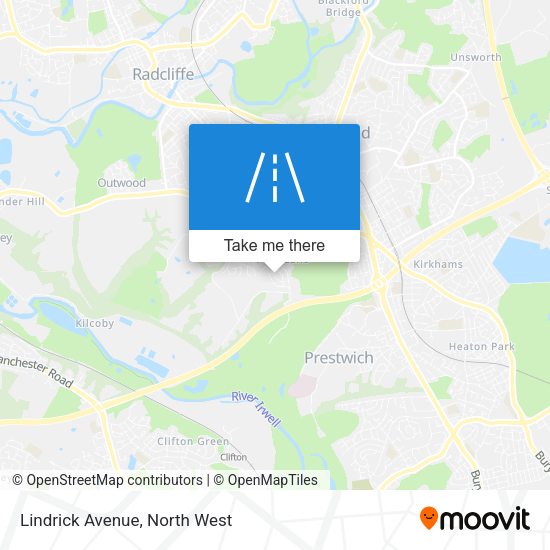 Lindrick Avenue map
