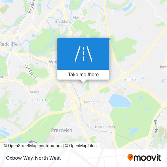 Oxbow Way map