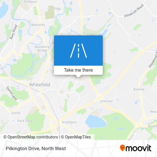 Pilkington Drive map