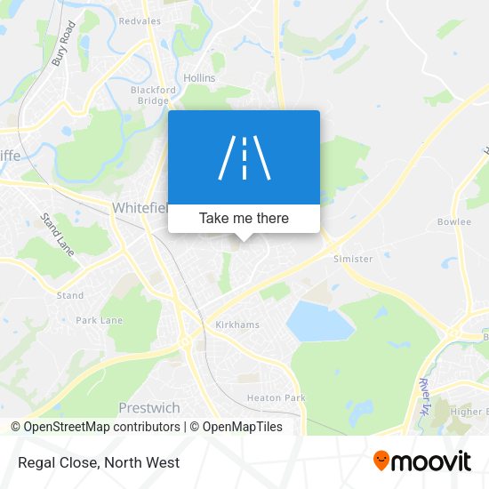 Regal Close map