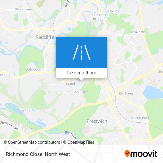 Richmond Close map