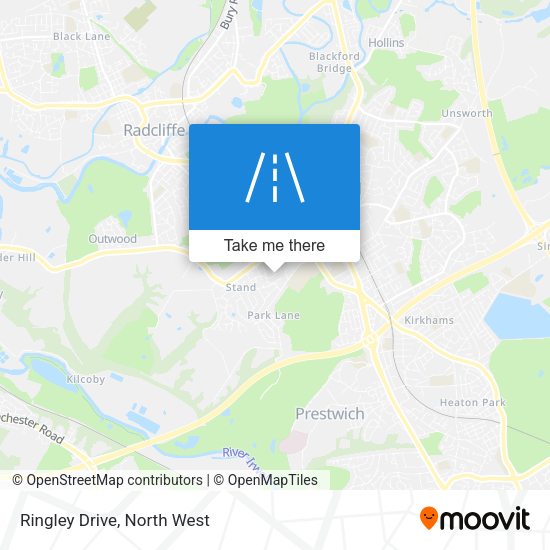 Ringley Drive map