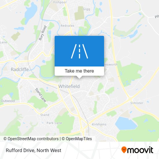 Rufford Drive map