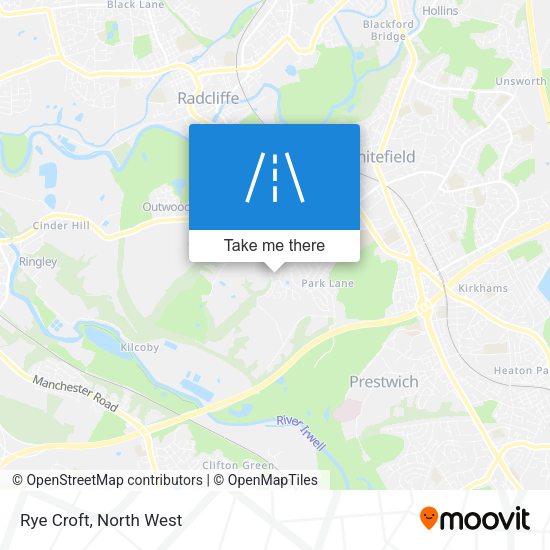 Rye Croft map
