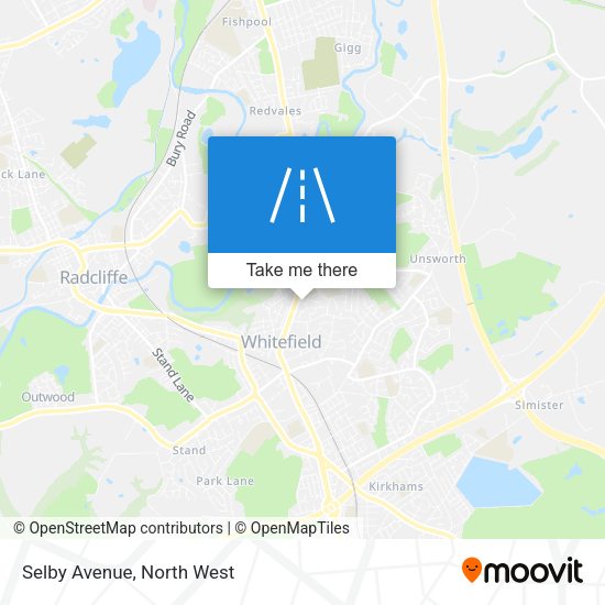 Selby Avenue map