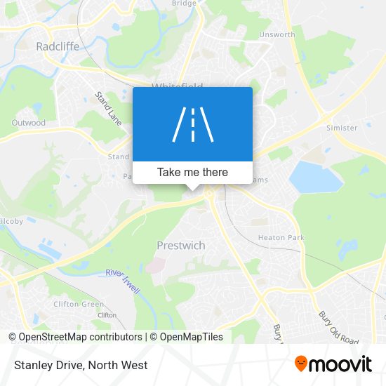 Stanley Drive map