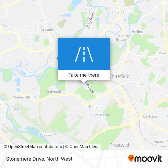Stonemere Drive map
