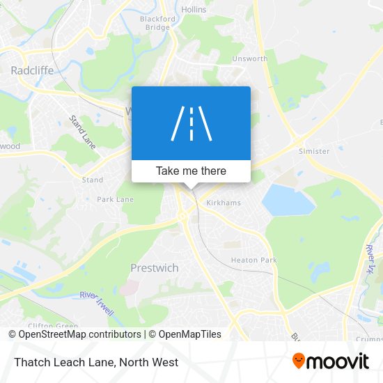 Thatch Leach Lane map