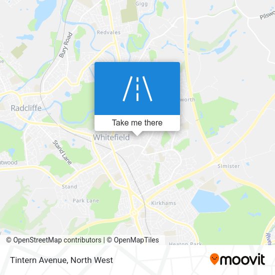 Tintern Avenue map