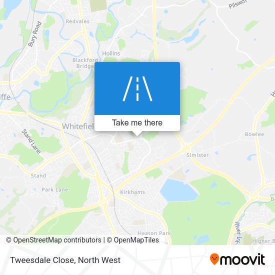 Tweesdale Close map