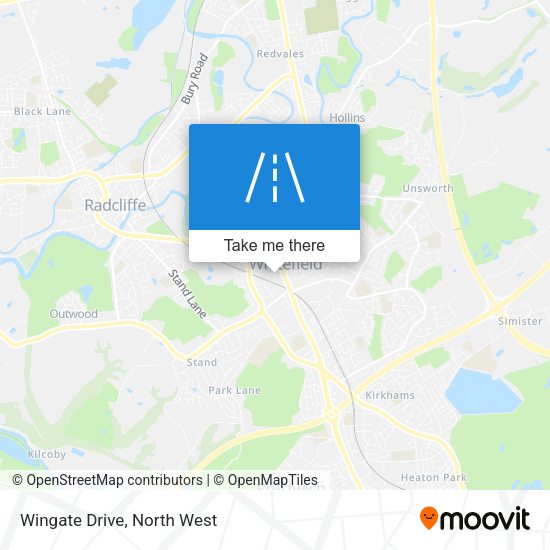 Wingate Drive map