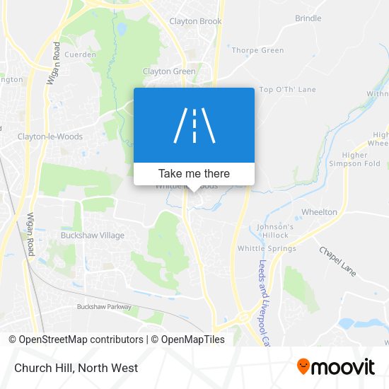 Church Hill map
