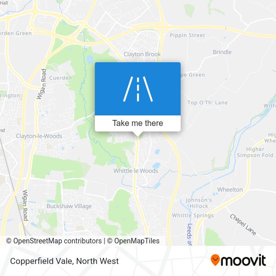 Copperfield Vale map