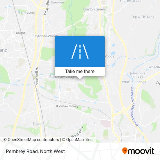 Pembrey Road map