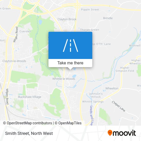 Smith Street map