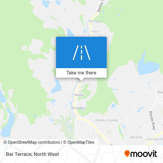 Bar Terrace map
